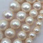 Freshwater Big Hole Pearls Beads 7 5  For Jewelry Making 6mm 8mm 9mm 11mm Diy
