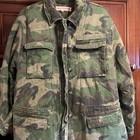 Free People Camo Jacket Not Your Brother   s Utility Size Small Military Cargo