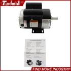 5hp Spl Air Compressor Motor 3450 Rpm Single Phase Electric Motor 230v 56hz 7 8 