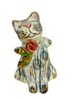 Blue Sky Clayworks Kitten Princess Cat W rose Heather Goldminc 2002