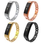 Strapsco Stainless Steel Link Watch Band Strap For Fitbit Alta   Alta Hr