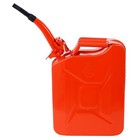 5 Gallon Jerry Can 20l Metal Gas Tank Red Steel Gas Can W  Flexible Spout