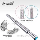 Ring Sizer Measuring Tool Metal Combination Suit For Finger Sizing    