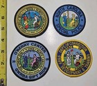 Lot Of 4 Diff Oberry Center   Special Police Nc Police Patches North Carolina