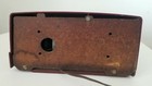 Vintage General Electric Red Bakelite Tube Radio Model 125  see Description 