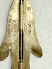 Antique Edgren Spinning Minnow Metal Fishing Lure Pat  1904   700028