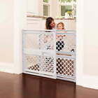 26 In H Baby Safety Gate Extra Wide Walk Thru Pet Dog Fence Door Child Indoor Us