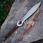 29 Inch Handmade High Carbon Steel Full Tang Hunting Spear With Sheath