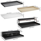 Washer Dryer Countertop 54  X 27  Wooden Washer And Dryer Topper Black oak