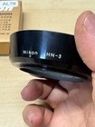 Nikon Metal Lens Hood Hn-3 Excellent  al78 
