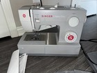 Singer 4411 Heavy Duty 44-stitch Sewing Machine Tested   Working With Carry Case