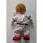 Ty Beanie Kids Boomer Baseball Player Plush Doll Blonde Hair Uniform