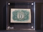 1863   10  2nd  Second Issue Fractional Currency  Bank Note Bill