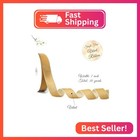 Dindosal Champagne Gold Velvet Ribbon 1 Inch X 10 Yards
