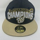 New Era Mlb 59fifty Washington Nationals 2019 World Series Champions Hat  7-5 8 