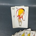 Vintage Mid Century Parker Brothers Complete Old Maid Card Game W  Instructions 