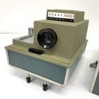 Vintage Argus 500 Automatic 2  Slide Photo Projector W  Case  Powers On Tested