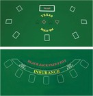 Transform Your Table  72  X 36  Green Felt Layout For Texas Hold em   Blackjack