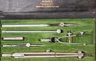 Keuffel   Esser Minusa Drafting Set In Original Leather Case