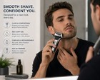 Electric Razor For Men Wet Dry Cordless Rechargeable Foil Shaver Grooming