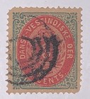 Travelstamps  Danish West Indies Stamps Scott  6e Used 1874