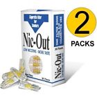2 Pack Nic Out Cigarette Filters - Quit Smoking Alternative  60 Filters  Nic-out