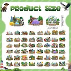 51 Pcs State Magnets For Refrigerator United States Fridge Magnet Souvenirs N