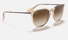 Ray-ban Rb4171 Erika Color Mix Transparent Brown brown Gradient 54 Mm Sunglasses