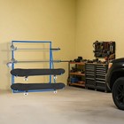 4 Tier Steel Horizontal Lumber Storage Rack Adjustable Storage Cantilever Rack 