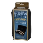 Blues Harp 5-piece Diatonic Harmonica Bundle With Case Stainless Steel