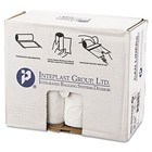 Inteplast Group Can Liners  30 Gal  0 8 Mil  30x36   25 Bags roll  8 Rolls ct