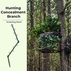 Hunting Camouflage Branch Stand Concealment Screening Holder Metal W  Multi-hook