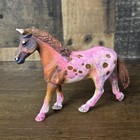 Schleich Horses Lot Of 3 And Farm Fence Paddock Lot Of 4 Vintage