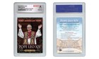 2025 Pope Leo Xiv Official Trading Card 1st American Pope - Graded Gem Mint 10
