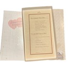 Hallmark Honeymoon Memories Wedding Photo Album Slip-in Post Bound 4x6 White