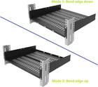 2u Server Rack Shelf- 16 Inch Deep Universal Vented Rack Mount Cantilever Tray F