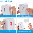 Wireless Security System Doorbell Motion Sensor Detector Alarm Welcome Alert 