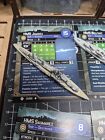 Axis   Allies War At Sea Lot Of 17 Assorted  Allied Ships