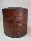 Vintage Antique   Wooden Millinery Hat Mold Block Form   Size 22