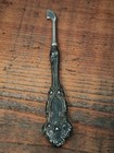 Sterling Silver Cuticle Pusher Knife Manicure Tool Vintage Victorian As Pictured