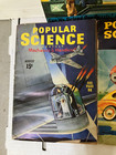Vintage Popular Science Magazine Lot Of 5 Aug- Dec 1940 Vintage Ads