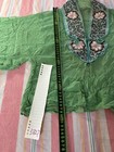 Antique Chinese Qing Dynasty Silk Robe  Vintage Embroidered Costume Collectible