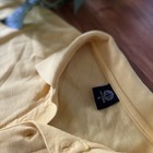 Mens Globe The Links At Divi Aruba Golf Yellow Polo - Size S m  new 