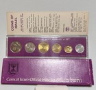 Original Box - Uncirculated Numbered Set 1972 Coins Of Israel Official Mint Set