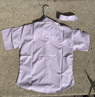 Child   s Size 18 Lilac Purple Short Sleeve Girls Riding Shirt Rh Collection