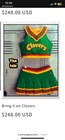 Cheerleading Uniform Bring It On Clovers Small