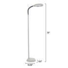 Adjustable Floor Lamp - 6ft Full Spectrum Natural Sunlight Lamp With Bendable