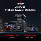 Redtiger F17 Elite 3 Channel 4k 2 5k 1080p  Starvis 2 Imx678   Imx675 128gb Card