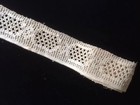 Antique Lace Trim Cotton Edging Insertion Sewing  25  X 2   