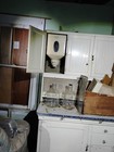 Antique Hoosier Cabinet W  Flour Sifter All Original 